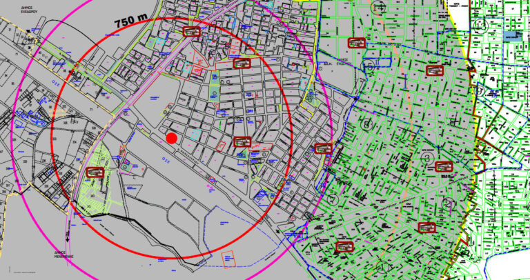 Oι δρόμοι που θα εκκενωθούν την Κυριακή για την εξουδετέρωσης της βόμβας στη Θεσσαλονίκη