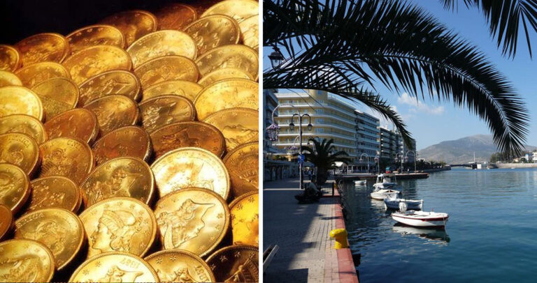 Θησαυρό με λίρες και μετρητά έκρυβε σε τοίχο του σπιτιού γιατρός στη Χαλκίδα