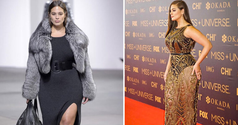 Για πρώτη φορά σε επίδειξη μόδας του Μάικλ Κορς μοντέλο με καμπύλες