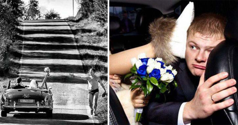 12 αστείες φωτογραφίες γάμων που μοιράζουν άφθονο γέλιο