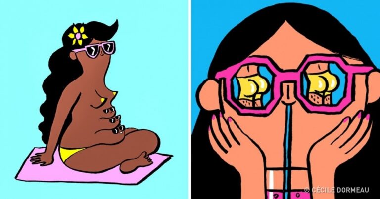 12 αστεία σκίτσα που σατιρίζουν τις γυναικείες ατέλειες με αγάπη 12 αστεία σκίτσα που σατιρίζουν τις γυναικείες ατέλειες με αγάπη