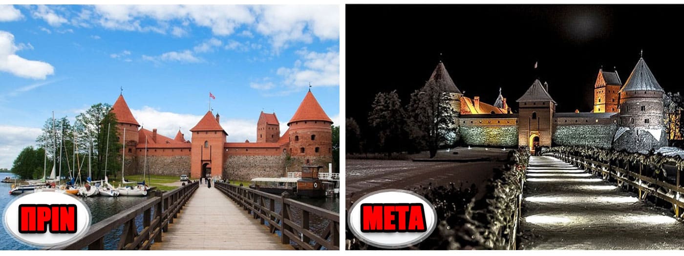 Castle-in-Trakai,-Lithuania