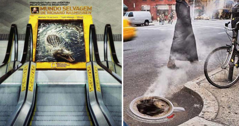 10 ιδιοφυείς διαφημίσεις που καταφέρνουν να τραβήξουν όλα τα βλέμματα