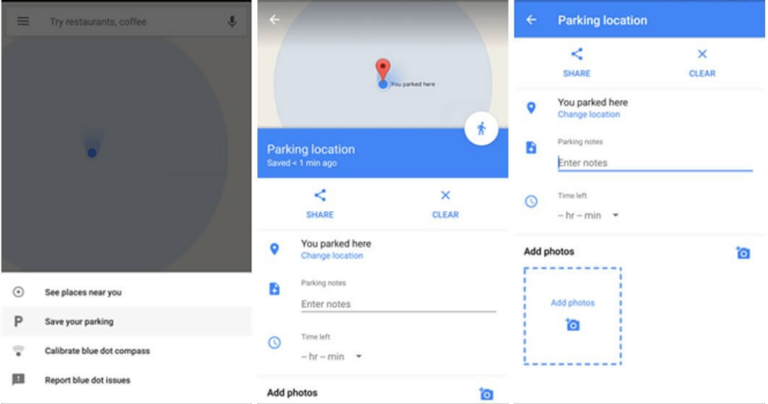 Το Google Maps τώρα θα σας βοηθάει να θυμάστε πού έχετε παρκάρει