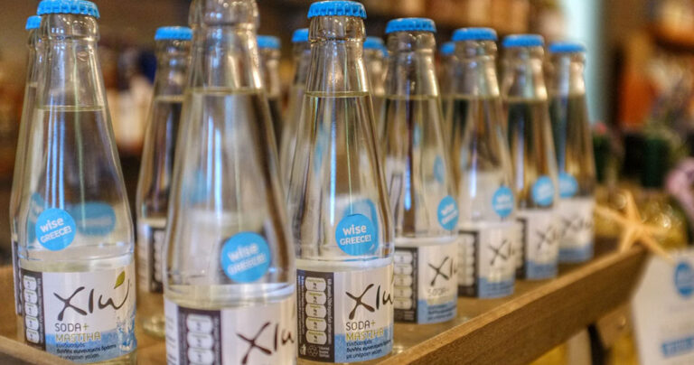 Η Ελληνική σόδα με φυσικό μαστιχέλαιο διπλής χωνευτικής δράσης & 0% θερμίδες