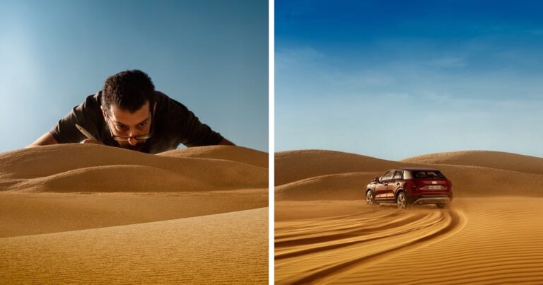 Η Audi χρησιμοποίησε αυτοκινητάκι μινιατούρα για να διαφημίσει το νέο της αυτοκίνητο