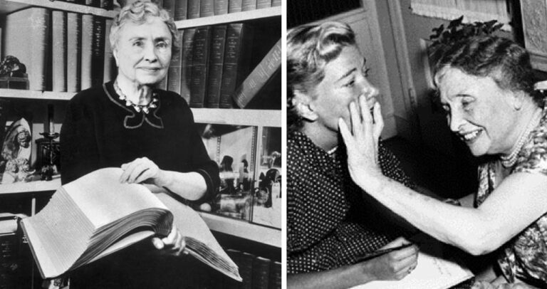 Η τυφλή και κωφάλαλη φιλέλλην που υποστήριζε ότι η ελληνική γλώσσα είναι η τελειότερη όλων