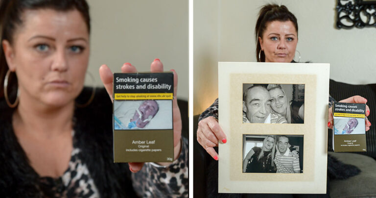 Γυναίκα ανακάλυψε φωτογραφία του νεκρού πατέρα της πάνω στα πακέτα τσιγάρων