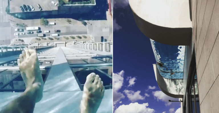 Σε αυτή την πισίνα μπορεί κάποιος να κολυμπήσει και να πετάξει την ίδια στιγμή