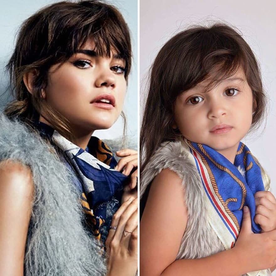 Scout And Maia Mitchell