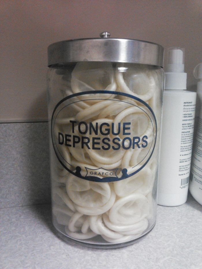 On The Desk Of My Wife's Obgyn... I Told Her It's Time To Get A New Doctor