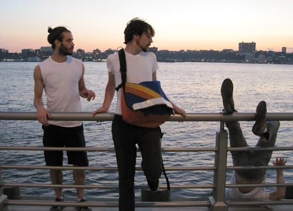 Some Of My Best Buds Posing In Front Of The Ocean