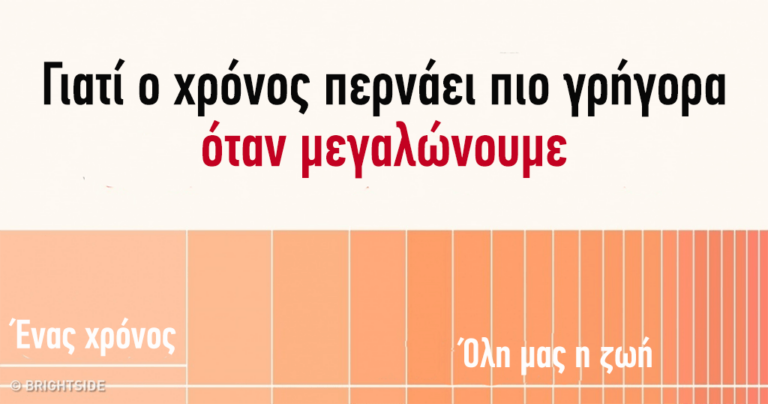 Να γιατί ο χρόνος περνάει όλο και πιο γρήγορα όταν μεγαλώνουμε