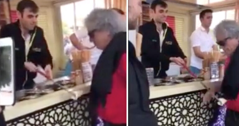 Βίντεο με τον Τάκη Τσουκαλά να τον γλεντάει Τούρκος παγωτατζής