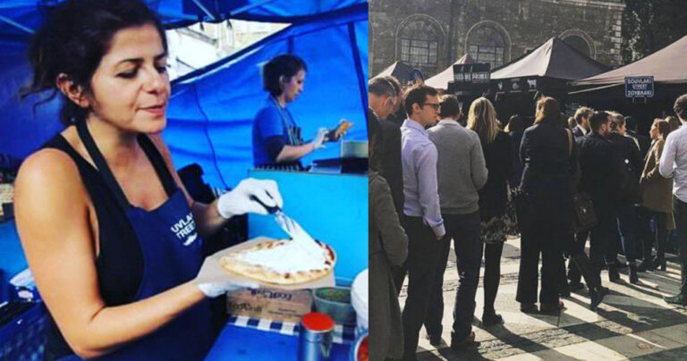 Το Souvlaki Street μιας Χανιώτισσας προκαλεί ουρές αναμονής στο Λονδίνο