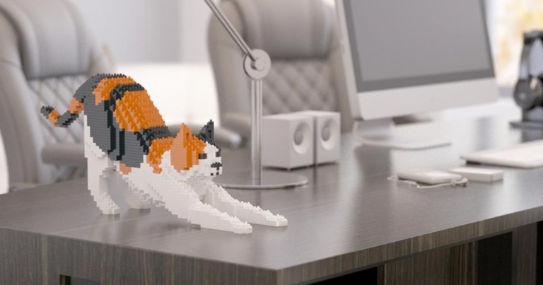 Γάτες από Lego για αυτούς που δεν μπορούν να τις αποχωριστούν με τίποτα