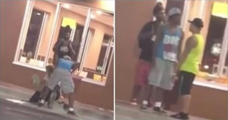 Νταής εκφόβιζε άστεγο μέχρι που εμφανίστηκε ένας Καλός Σαμαρείτης και τον χτύπησε