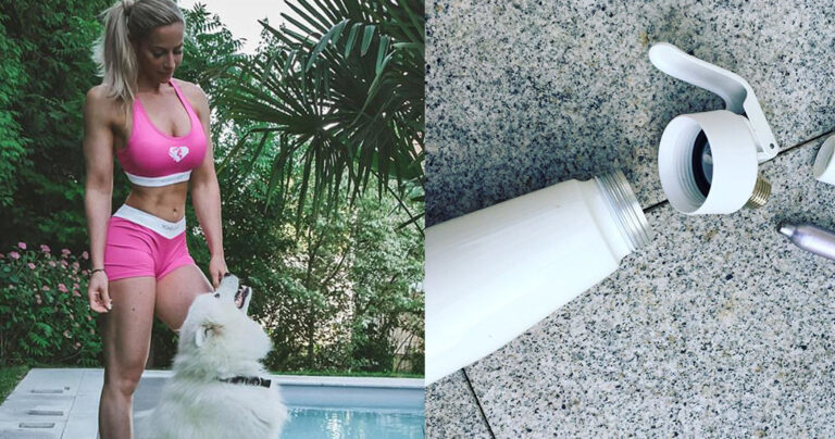 33χρονη fitness blogger σκοτώθηκε όταν εξερράγη το σέικερ και τη χτύπησε στο στήθος