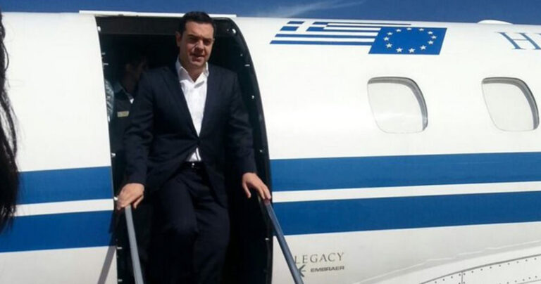 Περιπέτεια στον αέρα για τον Αλέξη Τσίπρα