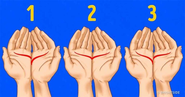 Ενώστε τα χέρια σας και δείτε τι λένε οι γραμμές που σχηματίζονται