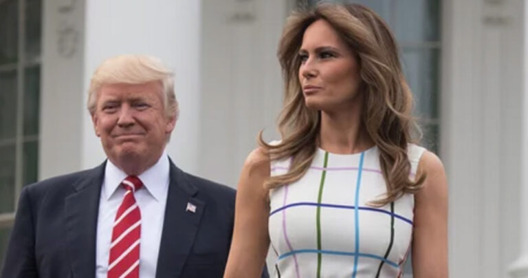 Η Μελάνια φόρεσε φόρεμα της Μαίρης Κατράντζου και έκλεψε την παράσταση