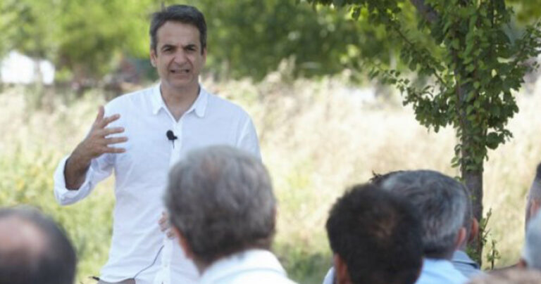 Μητσοτάκης: «Η ΝΔ είναι η μόνη λύση στο αδιέξοδο της χώρας»