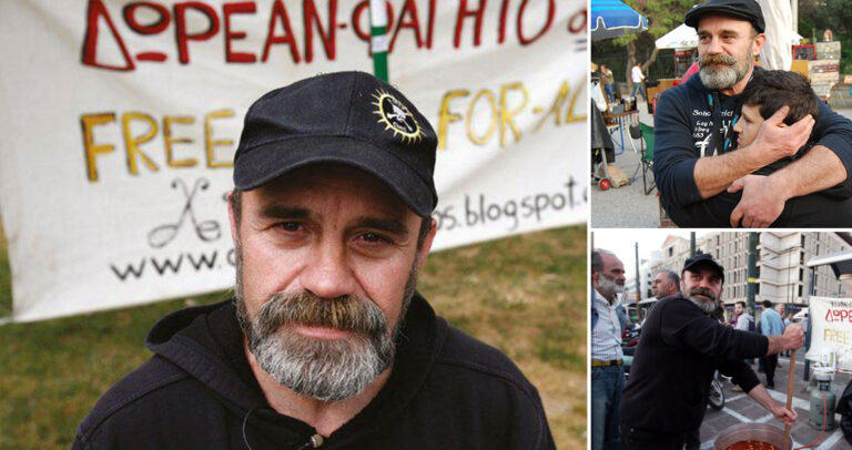 Ο άνεργος Έλληνας που ταΐζει κάθε μήνα 3.000 πληγέντες της κρίσης από το υστέρημά του