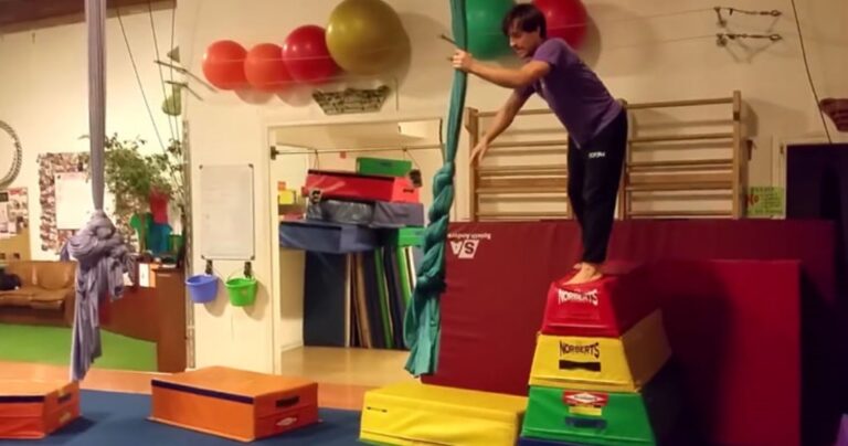 Άνθρωποι που πήγαν το παιχνίδι “το πάτωμα είναι λάβα” σε άλλο επίπεδο