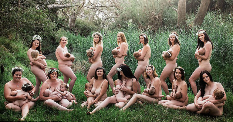 Μητέρες στην Αυστραλία θήλασαν δημόσια τα παιδιά τους μέσα από μια σειρά εκπληκτικών φωτογραφιών