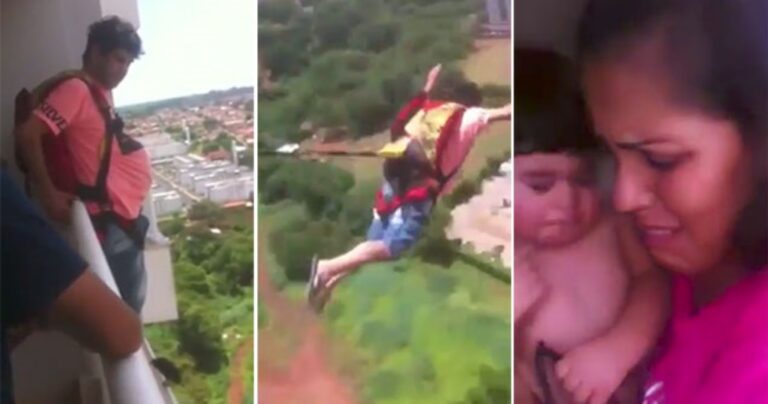 Βραζιλιάνος αγοράζει αλεξίπτωτο και το δοκιμάζει πηδώντας από το μπαλκόνι του