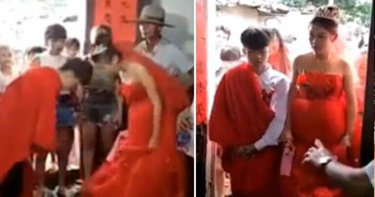 13χρονο αγόρι παντρεύεται την 13χρονη έγκυο κοπέλα του σε επαρχία της Κίνας