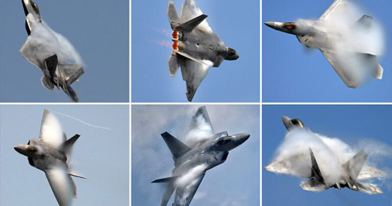 Εκπληκτικές φωτογραφίες αεροπλάνου την στιγμή που σπάει το φράγμα του ήχου