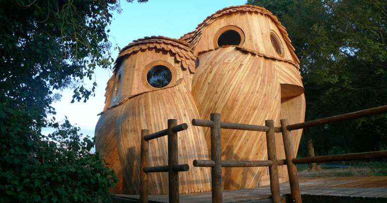 Καμπίνες-κουκουβάγιες που μπορείτε να κοιμηθείτε δωρεάν και το εσωτερικό τους είναι υπέροχο