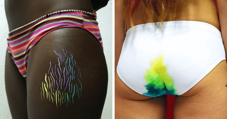 Καλλιτέχνιδα μετατρέπει ραγάδες και σημάδια σε καταπληκτικά έργα τέχνης