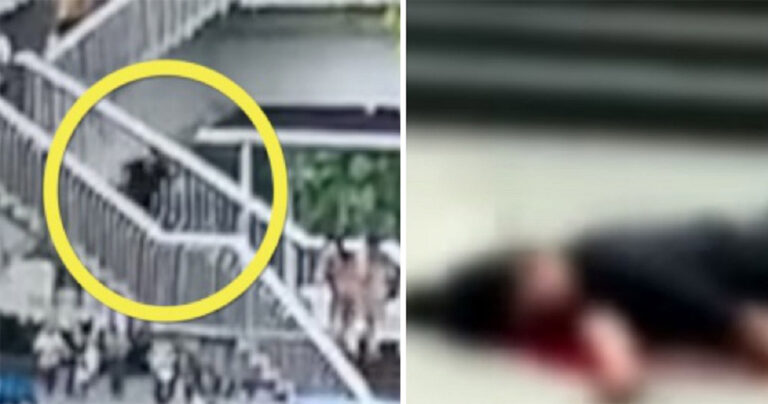 Γυναίκα που περπατά και κοιτάει το κινητό της βρίσκει τραγικό θάνατο πέφτοντας από σκάλες