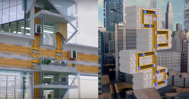 Το πρώτο ασανσέρ χωρίς σχοινί που θα πηγαίνει σε όλες τις κατευθύνσεις θα εγκατασταθεί στο Βερολίνο