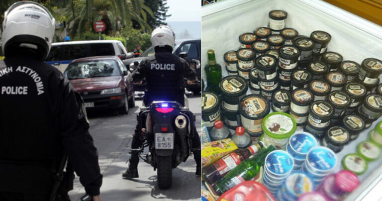 17χρονος συνελήφθη στην Ζαχάρω Ηλείας επειδή έκλεψε παγωτά