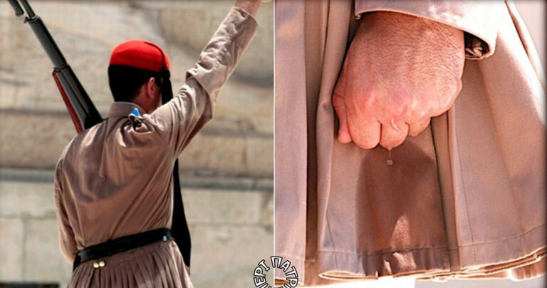 Ο Εύζωνας του καύσωνα – Μια φωτογραφία 1000 λέξεις