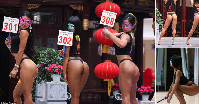 H Κίνα αντέγραψε την Βραζιλία και έκανε και αυτή διαγωνισμό οπισθίων