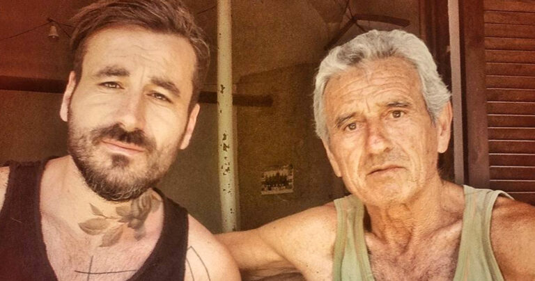 Η φωτογραφία του Γιώργου Μαυρίδη με τον πατέρα του και το συγκινητικό του μήνυμά