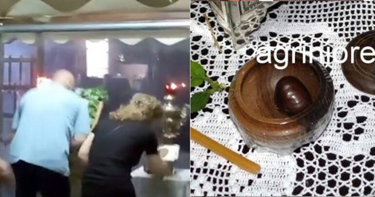 Πιστοί στο Αγρίνιο προσκύνησαν ένα κάστανο που είχε βράσει ο Αγιος Παΐσιος