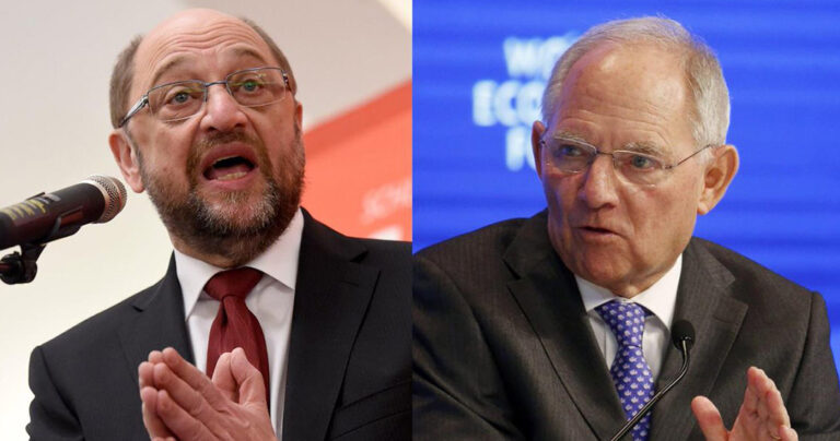 Σουλτς: «Ο Σόιμπλε ευθύνεται για τη φτώχεια στην Ελλάδα»