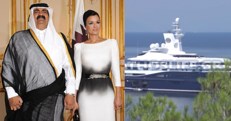 O σεΐχης του Κατάρ κάνει διακοπές στην Σκιάθο