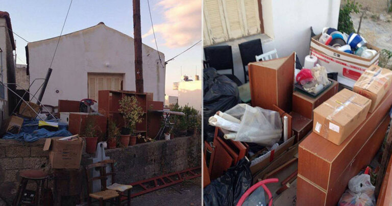 Πέταξαν τρίτεκνη οικογένεια Κρητικών στο δρόμο – Οι δυο γονείς άνεργοι και η σύζυγος με πρόβλημα υγείας