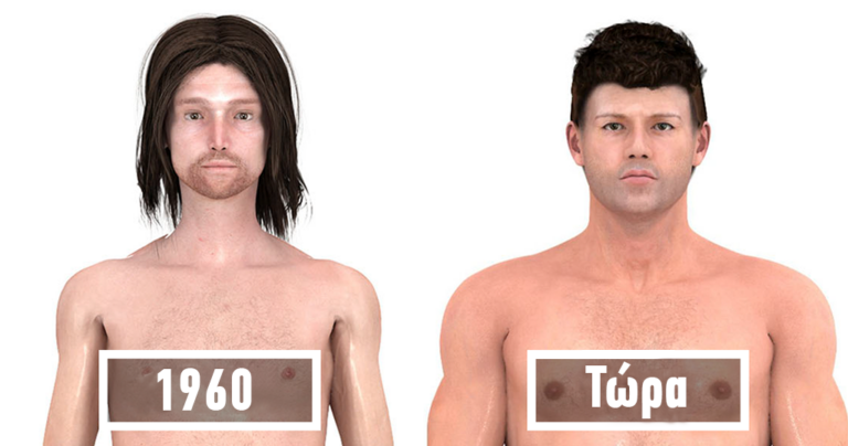 Έτσι έχει αλλάξει το ιδανικό σώμα των αντρών μέσα από τα χρόνια