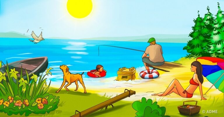 Το πρώτο πράγμα που θα δείτε σε αυτή την εικόνα δείχνει την προσωπικότητα σας