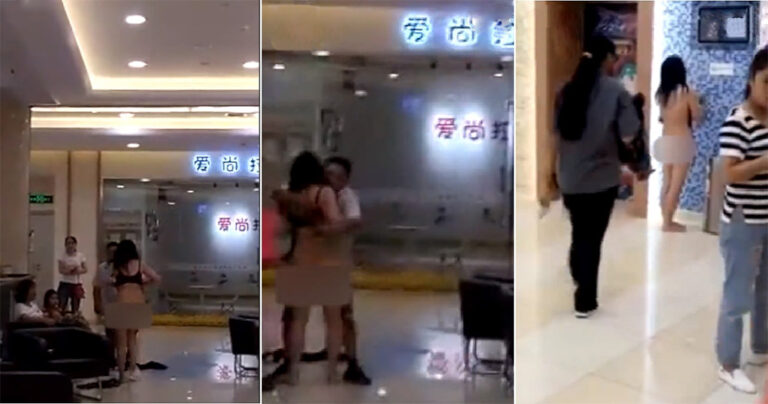 Γυναίκα στην Κίνα γδύθηκε τελείως όταν της είπε ο πρώην της ότι αυτός αγόρασε τα ρούχα της