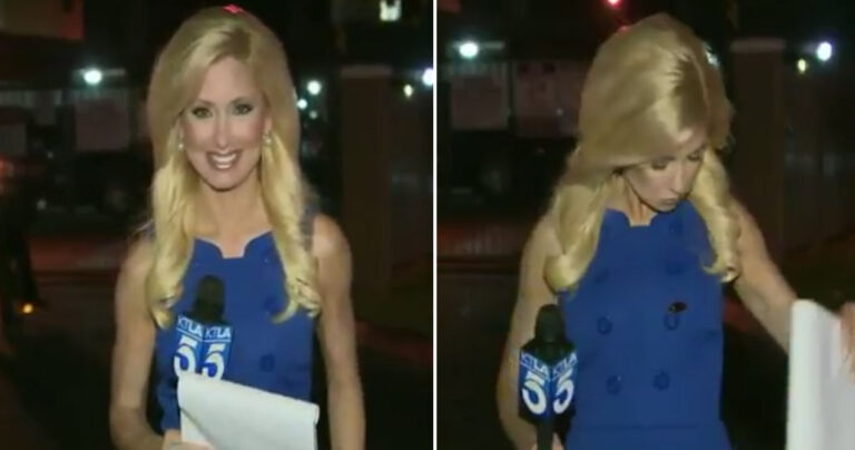 Ιπτάμενη κατσαρίδα προσγειώνεται πάνω σε ρεπόρτερ λίγο πριν βγει στον αέρα