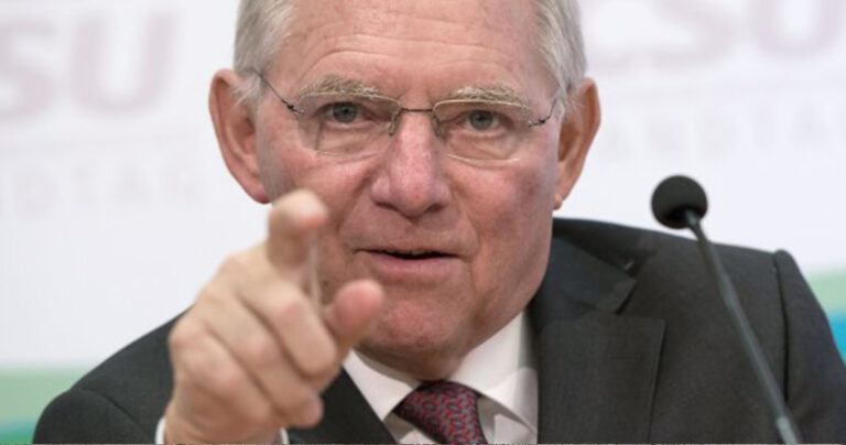 Σόιμπλε: «Κάποια μέρα θα μου στήσουν μνημείο στην Ελλάδα»