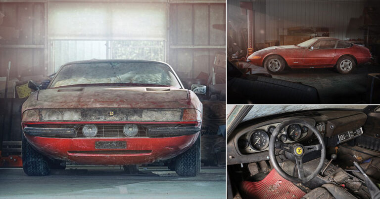 Σπάνια και μοναδική Ferrari ήταν ξεχασμένη στην Ιαπωνία για 40 χρόνια